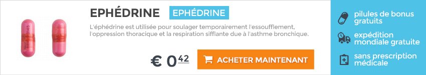 Ephedrine en France